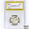 Image 1 : 1929 Standing Liberty Quarter PGA MS64+ FH