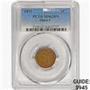 Image 1 : 1873 Indian Head Cent PCGS MS62 BN, Open 3