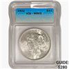 Image 1 : 1922 Silver Peace Dollar ICG MS65