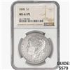Image 1 : 1890 Morgan Silver Dollar NGC MS61 PL