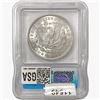 Image 2 : 1921 Morgan Silver Dollar ICG MS65