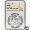 Image 1 : 1882-O/S Morgan Silver Dollar NGC MS62