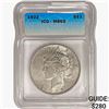 Image 1 : 1922 Silver Peace Dollar ICG MS65