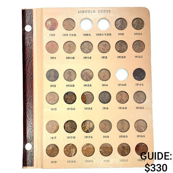 1909-2016 Lincoln Cent Set [270 Coins]