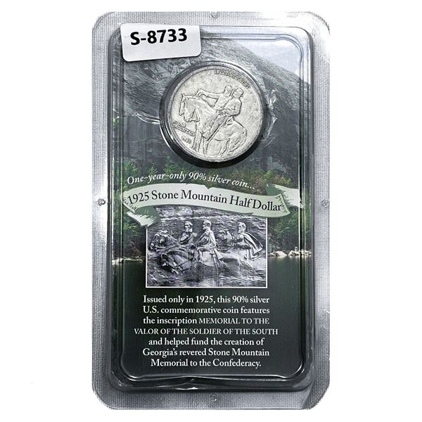 1925 Stone Mountain Half Dollar