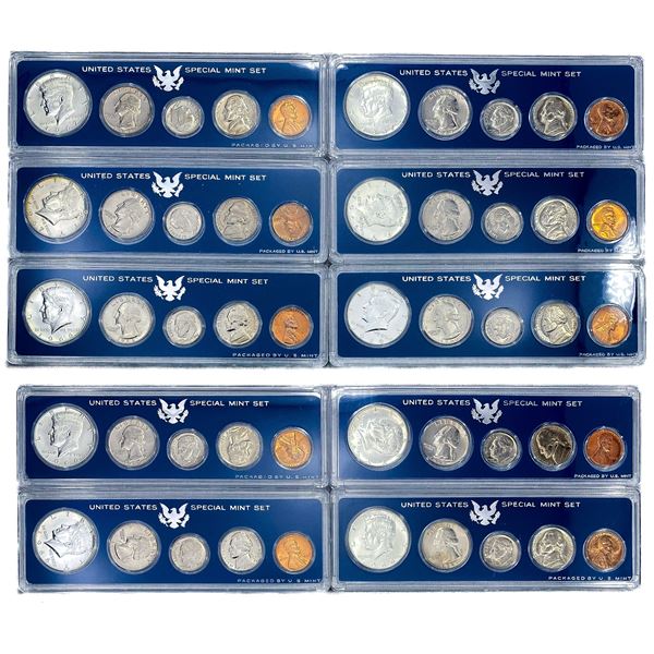 1966-1967 US Special Mint Sets [50 Coins]