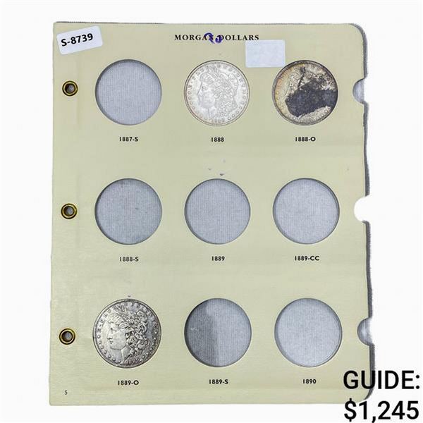 1878-1889 Morgan Dollar Set [16 Coins]