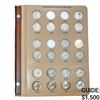 Image 1 : 1932-1996 Washington Quarter Set [165 Coins]