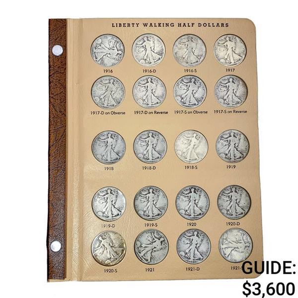 1916-1947 Walking Liberty Halves Set [65 Coins]