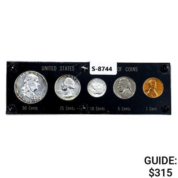 1954 US Proof Mint Set [5 Coins]