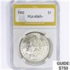 Image 1 : 1902 Morgan Silver Dollar PGA MS65+