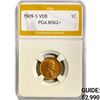 Image 1 : 1909-S VDB Wheat Cent PGA MS62+