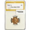 Image 1 : 1927-S Wheat Cent PGA MS63 RED