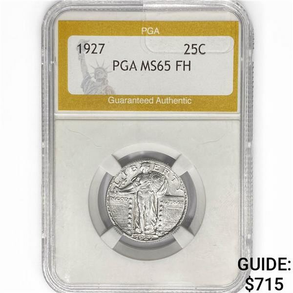 1927 Standing Liberty Quarter PGA MS65 FH