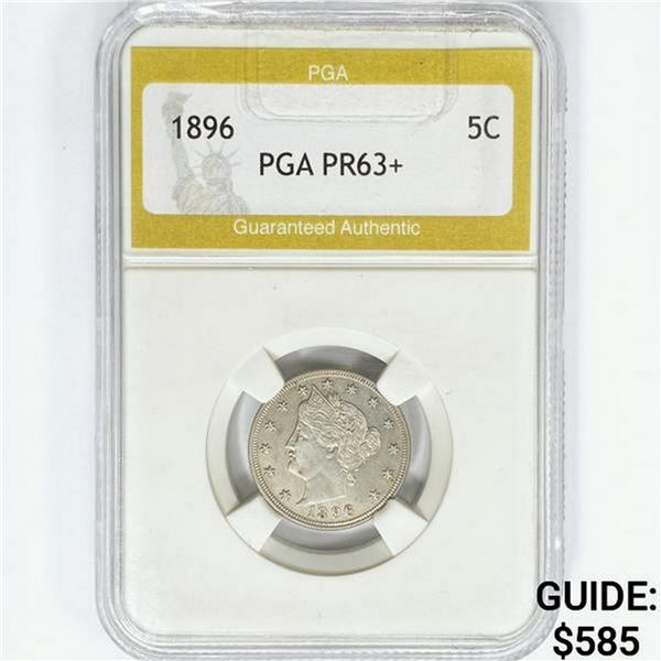 1896 Liberty Victory Nickel PGA PR63+