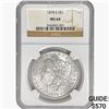 Image 1 : 1878-S Morgan Silver Dollar NGC MS64