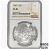Image 1 : 1882-S Morgan Silver Dollar NGC MS64