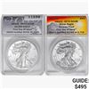 Image 1 : [2] 2012-2013 Silver Eagle ANACS RP/PR70 DCAM