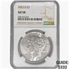 Image 1 : 1923-D Silver Peace Dollar NGC AU58