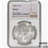 Image 1 : 1889-O Morgan Silver Dollar NGC MS62