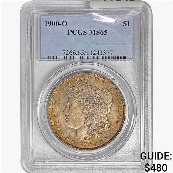 1900-O Morgan Silver Dollar PCGS MS65