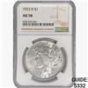 Image 1 : 1923-D Silver Peace Dollar NGC AU58