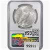 Image 2 : 1923-D Silver Peace Dollar NGC AU58