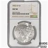 Image 1 : 1923-D Silver Peace Dollar NGC AU58