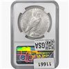 Image 2 : 1923-D Silver Peace Dollar NGC AU58