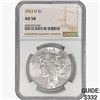 Image 1 : 1923-D Silver Peace Dollar NGC AU58