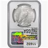 Image 2 : 1923-D Silver Peace Dollar NGC AU58