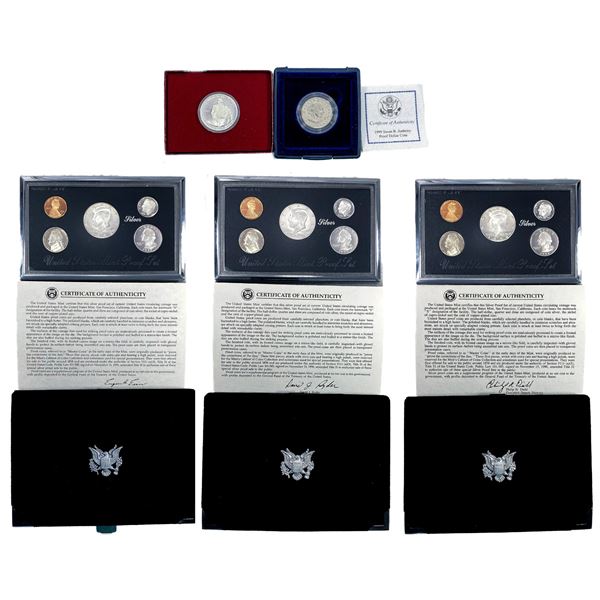 1982-1999 US Proof Mint Sets [17 Coins]
