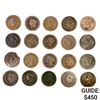 Image 1 : 1817-1851 Large Cents (20 Coins)