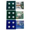 Image 2 : 1997-1999 50c 4 Coin Canada Nature Set (3 Sets)