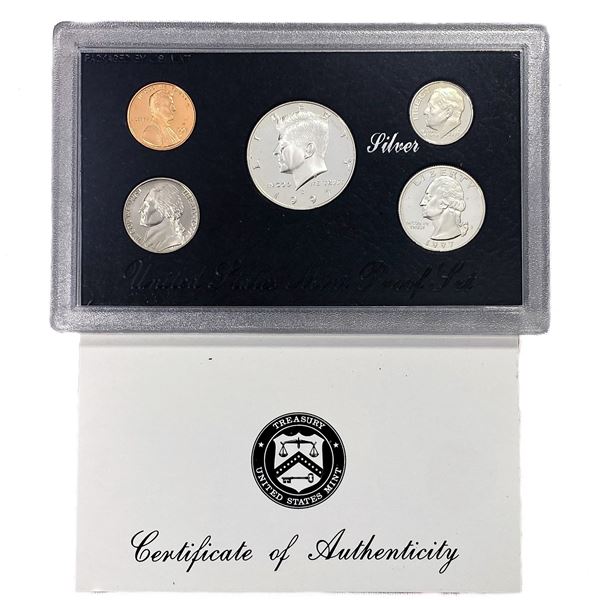 1997 U.S. Mint Proof Set (5 Coins)
