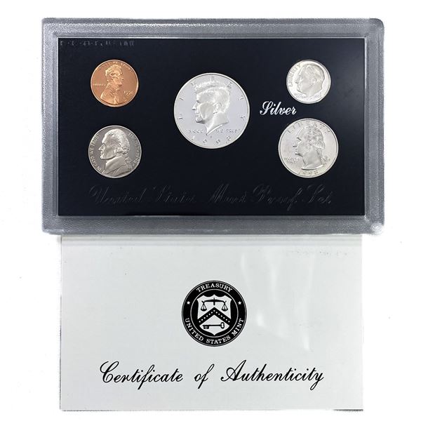 1998 U.S. Mint Proof Set (5 Coins)