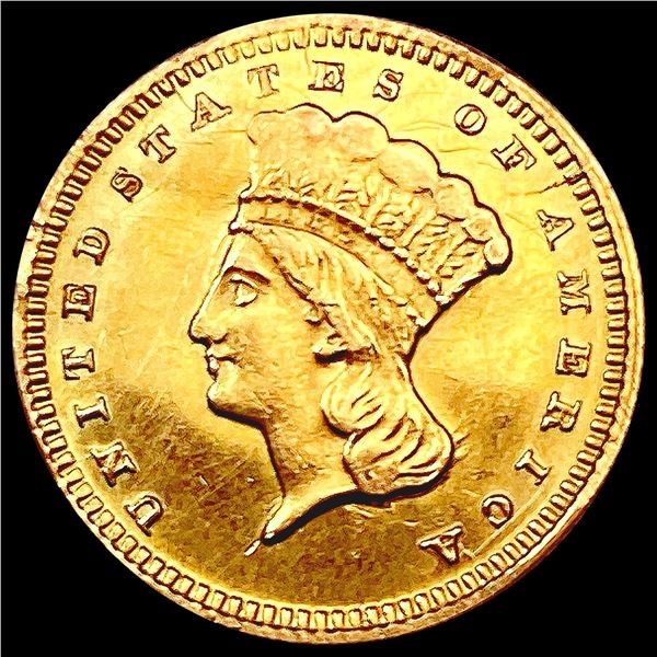 1873 Rare Gold Dollar UNCIRCULATED