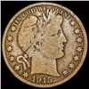 Image 1 : 1915 Barber Half Dollar NICELY CIRCULATED