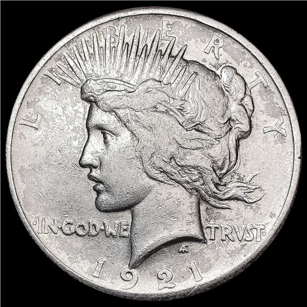 1921 Silver Peace Dollar LIGHTLY CIRCULATED