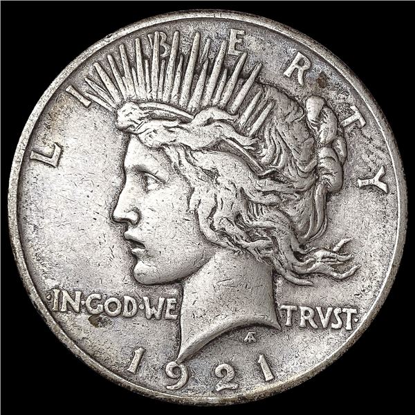 1921 Silver Peace Dollar LIGHTLY CIRCULATED