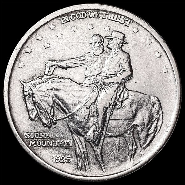 1925 Stone Mountain Half Dollar NEARLY UNCIRCULATE