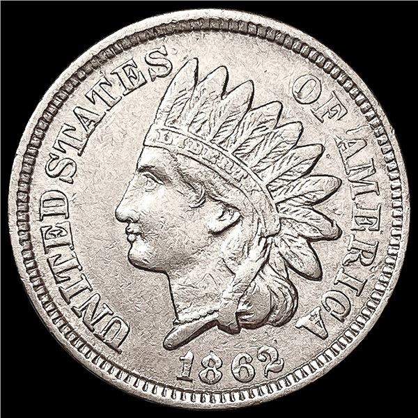 1862 Indian Head Cent CLOSELY UNCIRCULATED