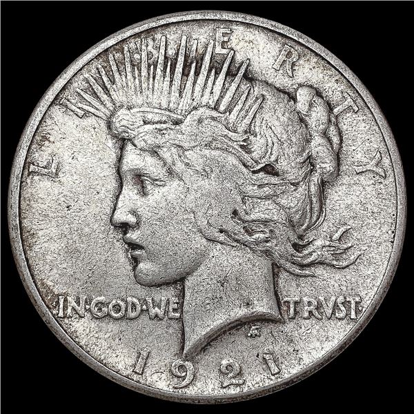 1921 Silver Peace Dollar LIGHTLY CIRCULATED