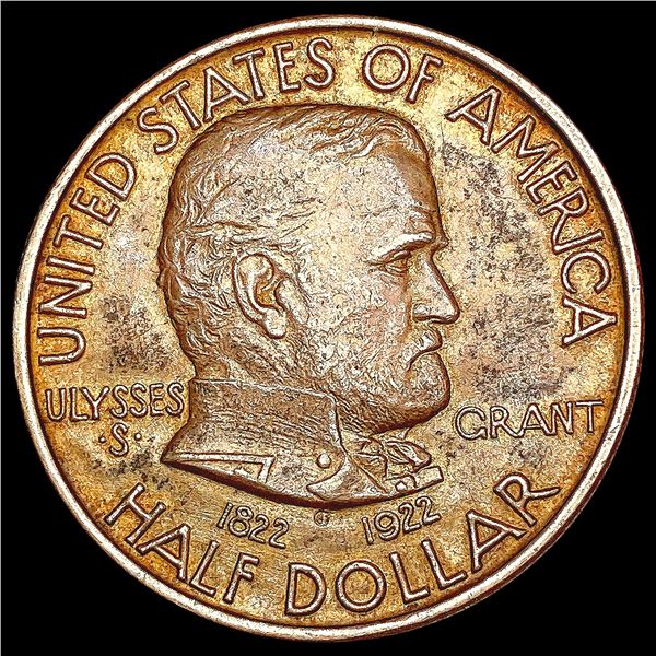 1922 Grant Half Dollar CLOSELY UNCIRCULATED