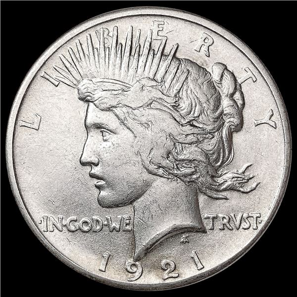 1921 Silver Peace Dollar CLOSELY UNCIRCULATED