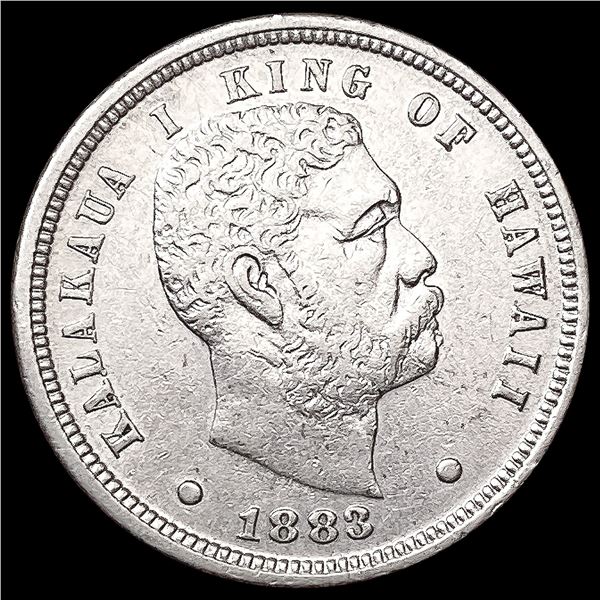 1883 Kingdom of Hawaii Dime UNCIRCULATED