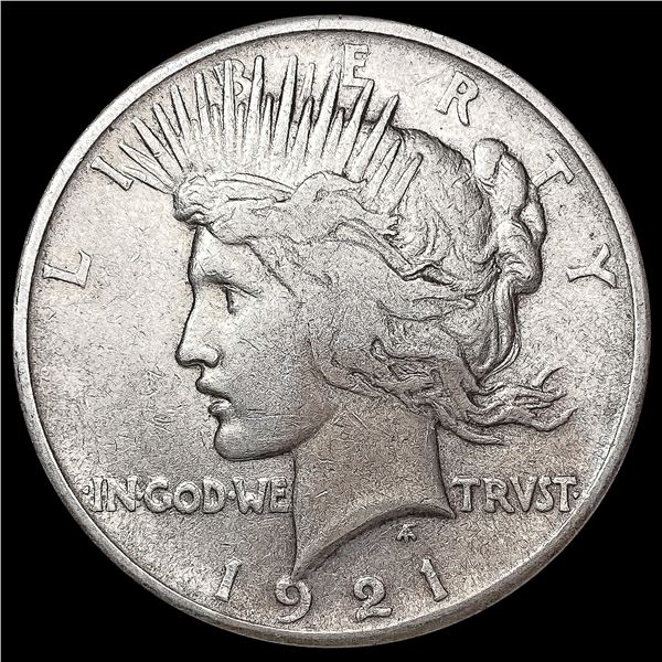 1921 Silver Peace Dollar LIGHTLY CIRCULATED