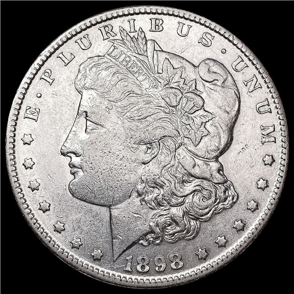 1898-S Morgan Silver Dollar NEARLY UNCIRCULATED