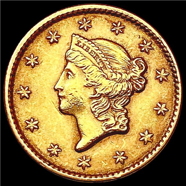 1851 Rare Gold Dollar CLOSELY UNCIRCULATED