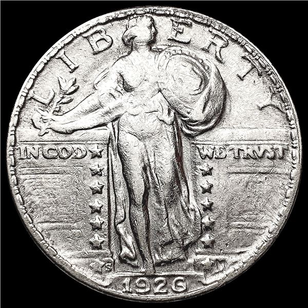 1926-S Standing Liberty Quarter CLOSELY UNCIRCULAT
